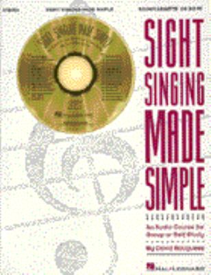 Sight singing made simple : an audio course for group or self study cover image