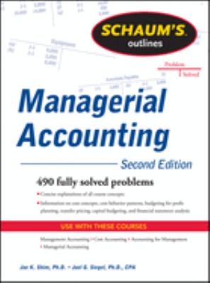 Managerial accounting cover image