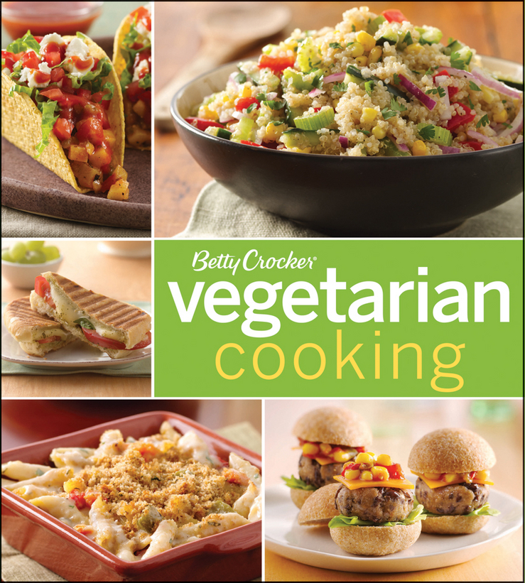 Betty Crocker vegetarian cooking cover image