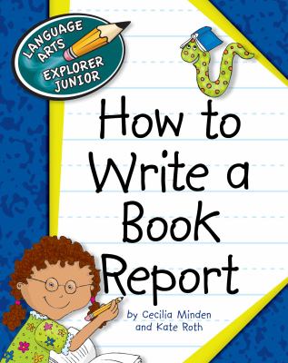 How to write a book report cover image
