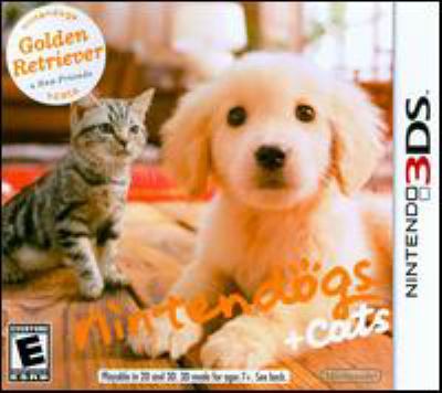 Nintendogs + cats. Golden retriever & new friends [3DS] cover image