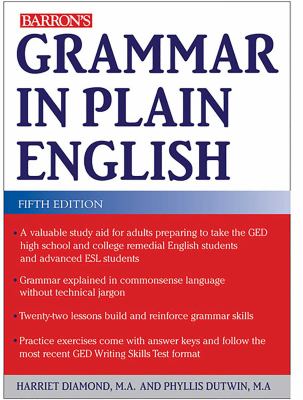 Grammar in plain English cover image