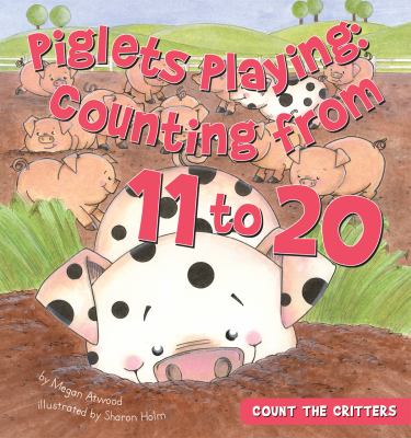 Piglets playing : counting from 11 to 20 cover image