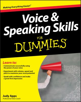 Voice & speaking skills for dummies cover image