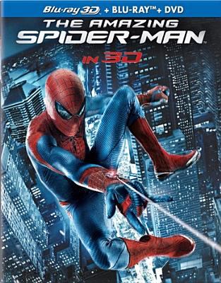 The amazing Spider-man [3D Blu-ray + Blu-ray + DVD combo] cover image