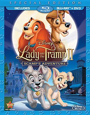 Lady and the tramp II [Blu-ray + DVD combo] Scamp's adventure cover image
