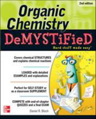 Organic chemistry demystified cover image