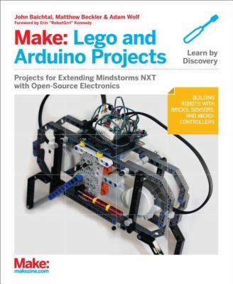Make-- LEGO and Arduino projects cover image