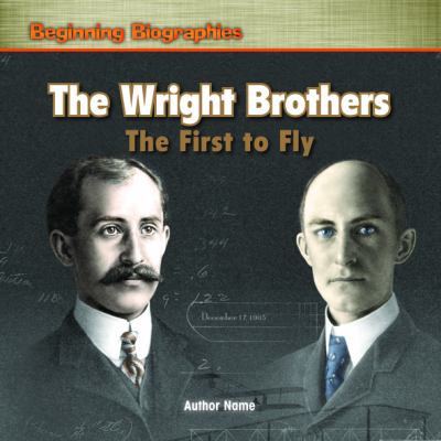 The Wright brothers : the first to fly cover image