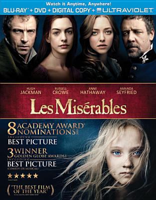 Les misérables [Blu-ray + DVD combo] cover image