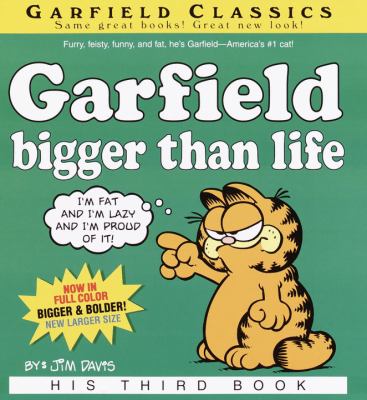 Garfield bigger than life cover image