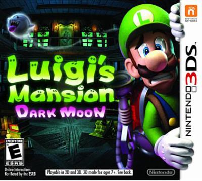Luigi's mansion. Dark moon [3DS] cover image