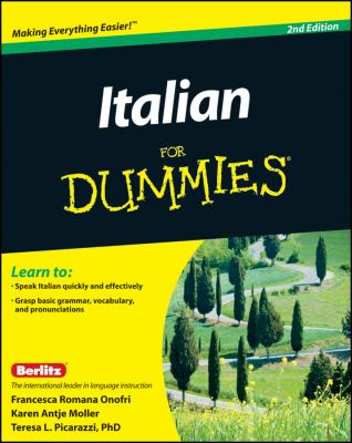 Italian for dummies cover image