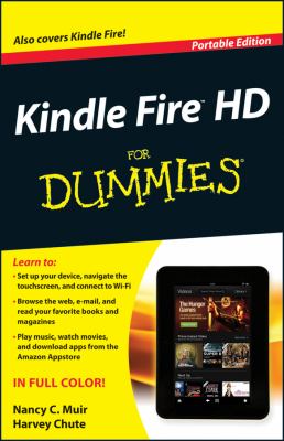 Kindle fire HD for dummies cover image