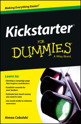 Kickstarter for dummies cover image