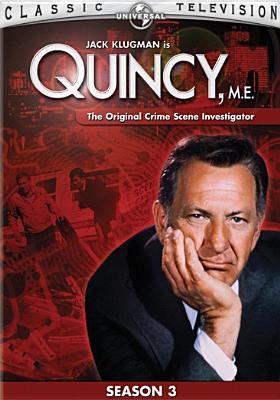 Quincy, M.E. Season 3 cover image