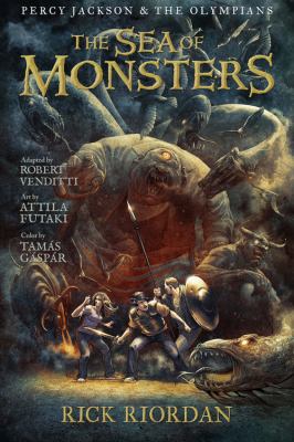 Percy Jackson & the Olympians. 2, The sea of monsters : the graphic novel cover image