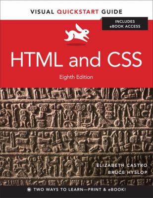 HTML and CSS : visual quickstart guide cover image