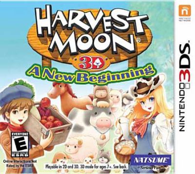 Harvest moon 3D [3DS] a new beginning cover image