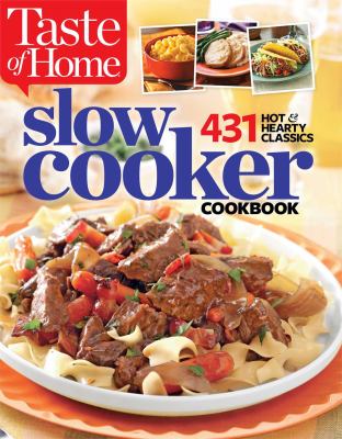Slow cooker cookbook cover image