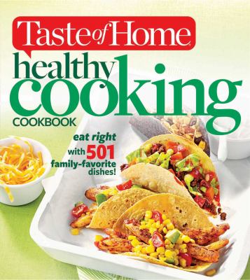 Taste of home healthy cooking cookbook cover image