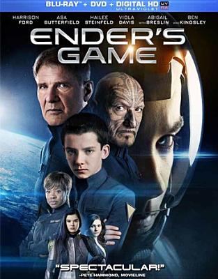 Ender's game [Blu-ray + DVD combo] cover image