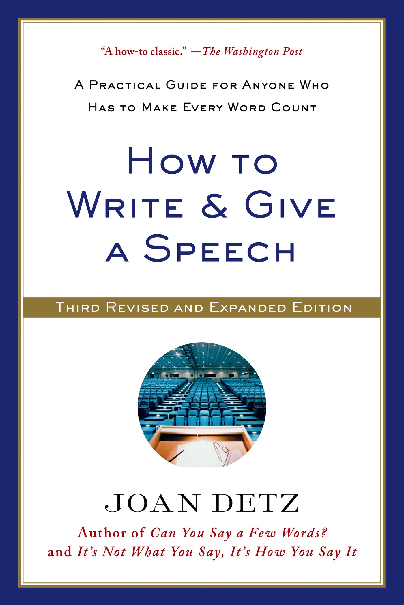 How to write & give a speech : a practical guide for anyone who has to make every word count cover image