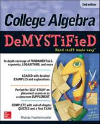 College algebra demystified cover image