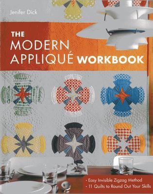 The modern appliqué workbook cover image