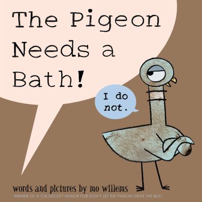 The pigeon needs a bath! cover image