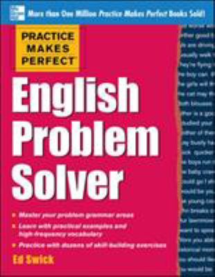 Practice makes perfect : English problem solver cover image
