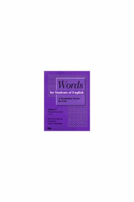 Words for students of English. Volume 5, [High intermediate level] : a vocabulary series for ESL cover image
