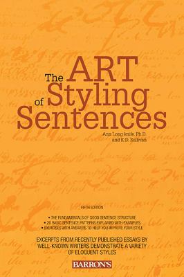 The art of styling sentences cover image