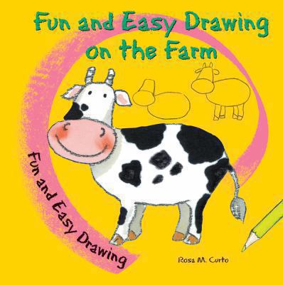 Fun and easy drawing on the farm cover image