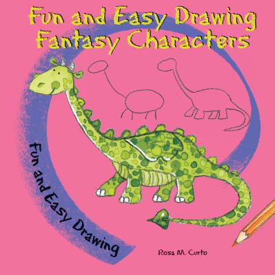 Fun and easy drawing fantasy characters cover image
