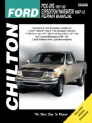 Chilton's Ford Pick-Ups 1997-03/Expedition/Navigator 1997-12 repair manual cover image