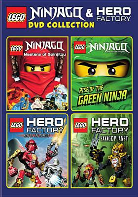 LEGO Ninjago & Hero factory DVD collection cover image