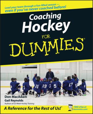 Coaching hockey for dummies cover image