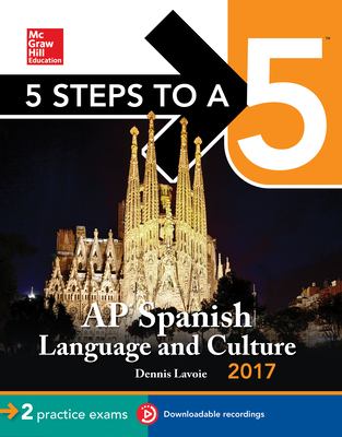 5 steps to a 5 AP Spanish language and culture with MP3 disk, 2014-2015 edition cover image