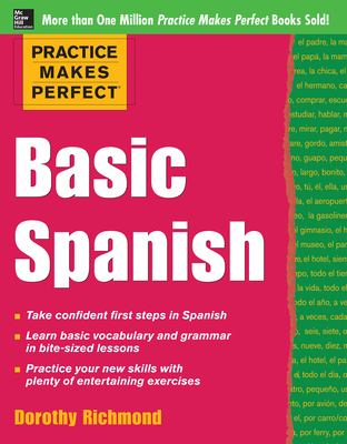 Practice makes perfect basic Spanish cover image