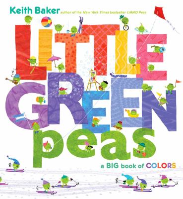 Little green peas : a big book of colors cover image