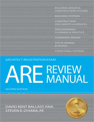 ARE review manual : Architect Registration Exam cover image