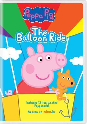 Peppa pig. The balloon ride cover image