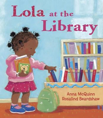 Lola at the library cover image