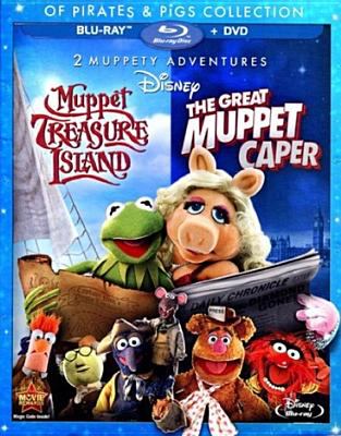 Muppet Treasure Island ; The great Muppet caper [Blu-ray + DVD combo] cover image