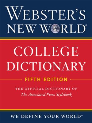 Webster's New world college dictionary cover image