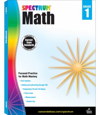 Spectrum math. Grade 1 cover image