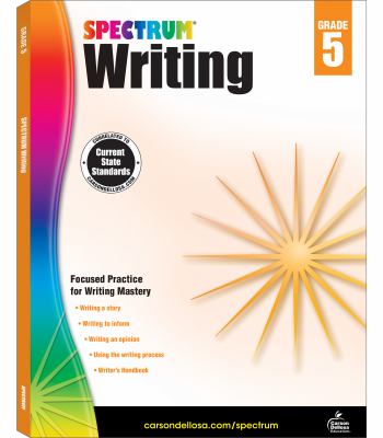 Spectrum writing. Grade 5 cover image