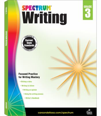 Spectrum writing. Grade 3 cover image