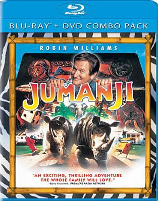 Jumanji [Blu-ray + DVD combo] cover image